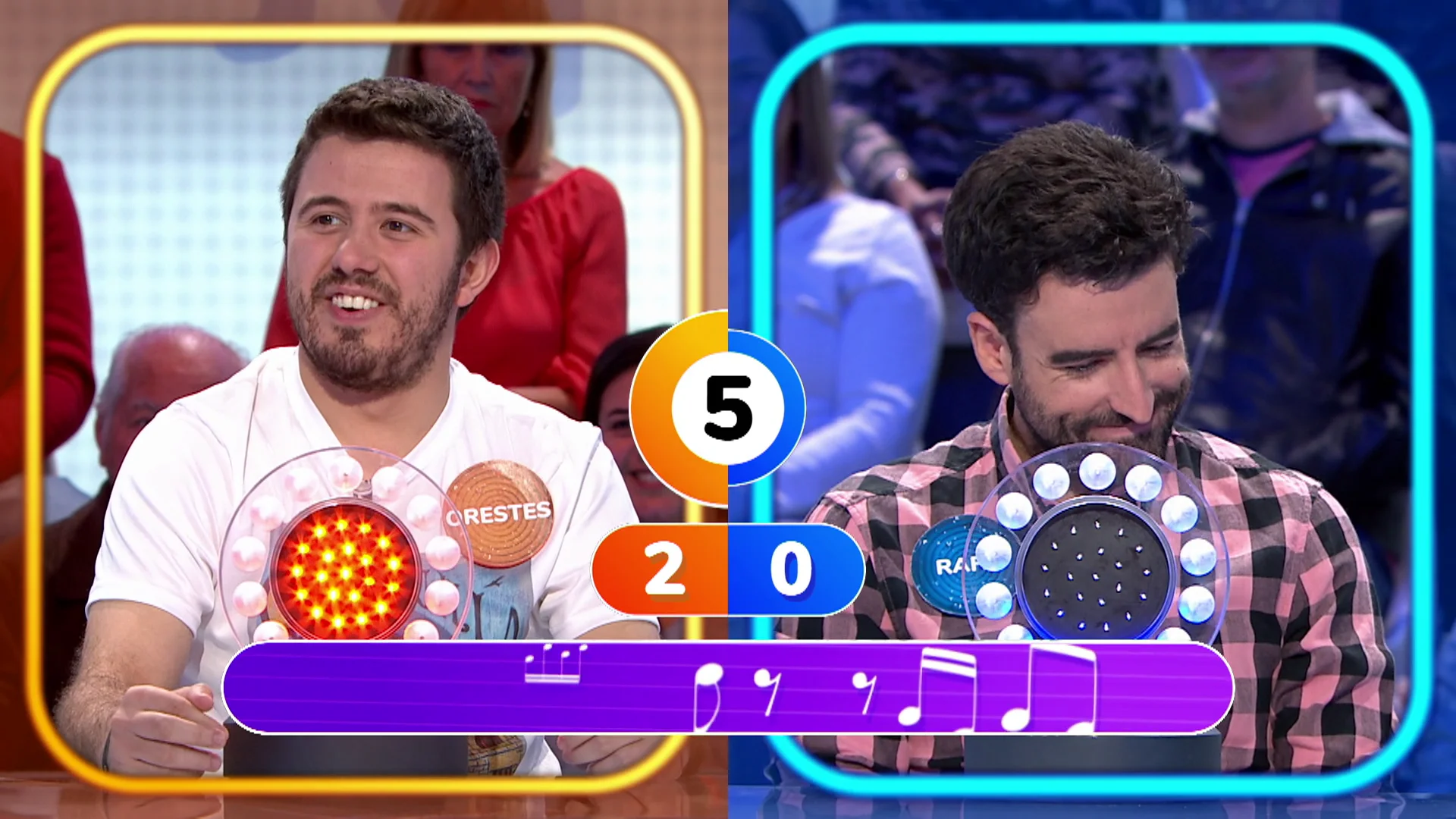 El duelo central de 'La Pista' entre Orestes y Rafa El duelo central de 'La Pista' entre Orestes y Rafa