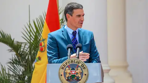 Pedro Sánchez, desde Nairobi (Kenia) Pedro Sánchez, desde Nairobi (Kenia)