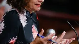 Mar&iacute;a Jes&uacute;s Montero en el Congreso