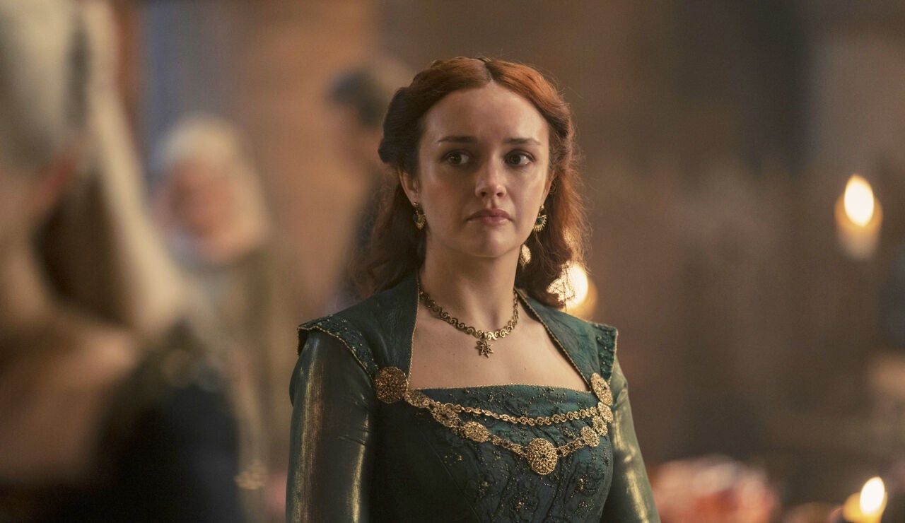  Olivia Cooke como Alicent Hightower en 'La Casa del Drag&oacute;n'