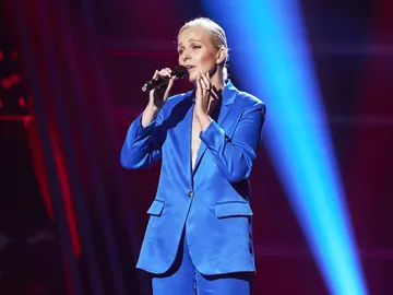 El enorme aplauso a Vitaliia Makarenko tras su perfecto lírico versionando a Andrea Bocelli en ‘La Voz’ El enorme aplauso a Vitaliia Makarenko tras su perfecto lírico versionando a Andrea Bocelli en ‘La Voz’