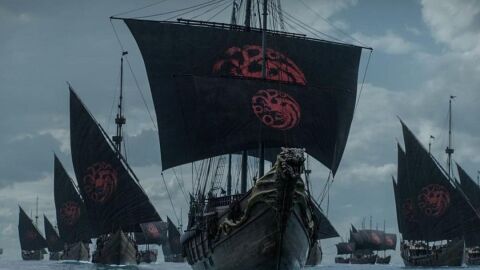 Estandarte Targaryen en 'Juego de Tronos'