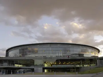 Imagen de archivo de la fachada de Madrid Arena Imagen de archivo de la fachada de Madrid Arena