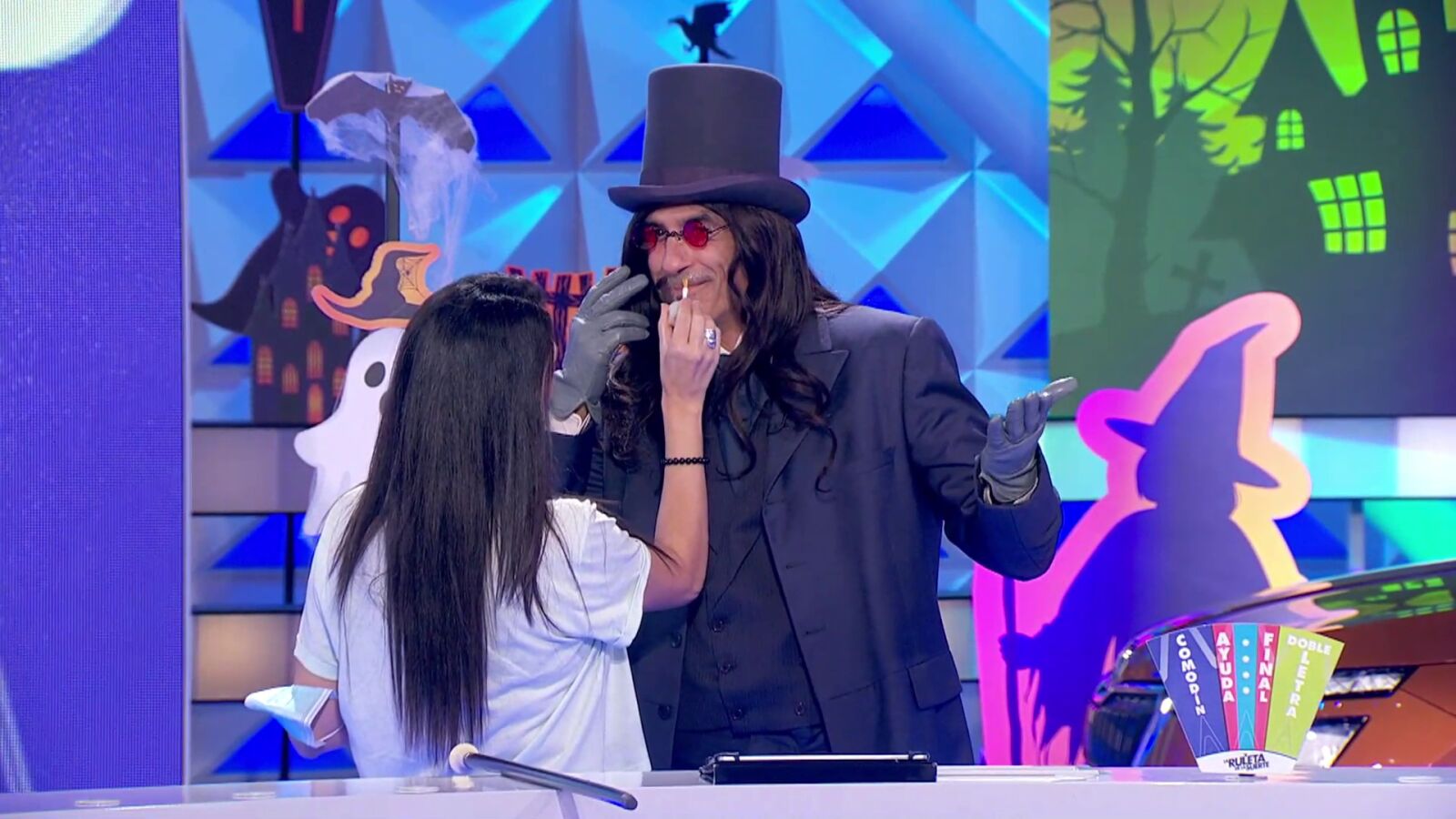 El disfraz de Jorge Fernández en Halloween se convierte en su mayor pesadilla