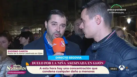 Declaraciones padre niña asesinada Declaraciones padre niña asesinada