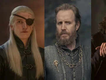 Aemond Targaryen, Otto Hightower y Larys Strong, villanos de 'La Casa del Dragón' Aemond Targaryen, Otto Hightower y Larys Strong, villanos de 'La Casa del Dragón'