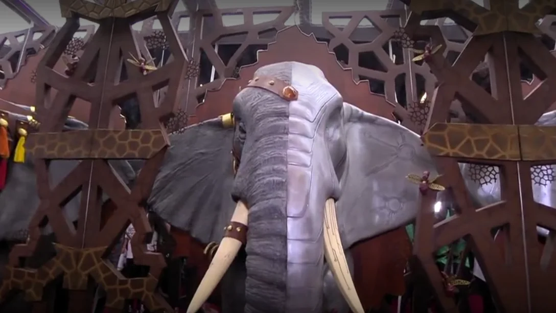 Lluc Crusellas, mejor chocolatero del mundo con un elefante de 2 metros Lluc Crusellas, mejor chocolatero del mundo con un elefante de 2 metros