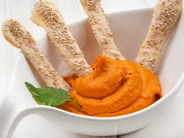 Hummus de piquillos Hummus de piquillos