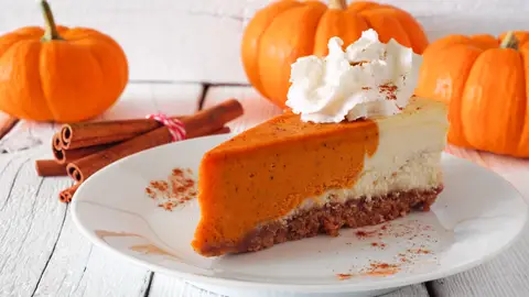 Cheesecake de calabaza Cheesecake de calabaza