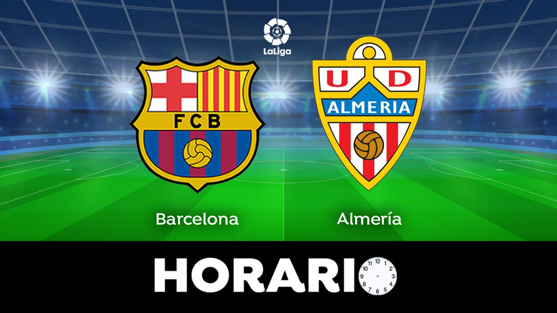 Barcelona Almería: y dónde ver el partido de Liga en directo