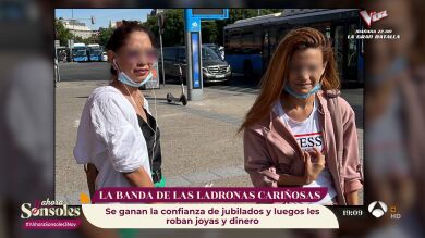 Las personas mayores, objetivo principal de la banda de las ladronas cariñosas