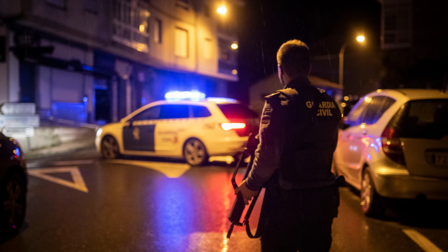 Dispositivo de búsqueda para localizar al autor de varios disparos en Maceda