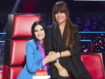 El equipo de Laura Pausini y Vanesa Martín para los Asaltos: Lara, Dani, Sergio, Chiara, Gabriel y Víctor El equipo de Laura Pausini y Vanesa Martín para los Asaltos: Lara, Dani, Sergio, Chiara, Gabriel y Víctor