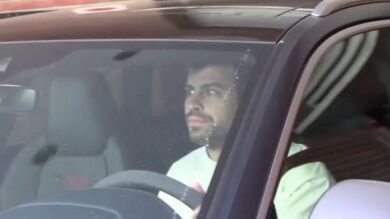 Piqué: Así de serio ha reaparecido tras anunciar su retirada