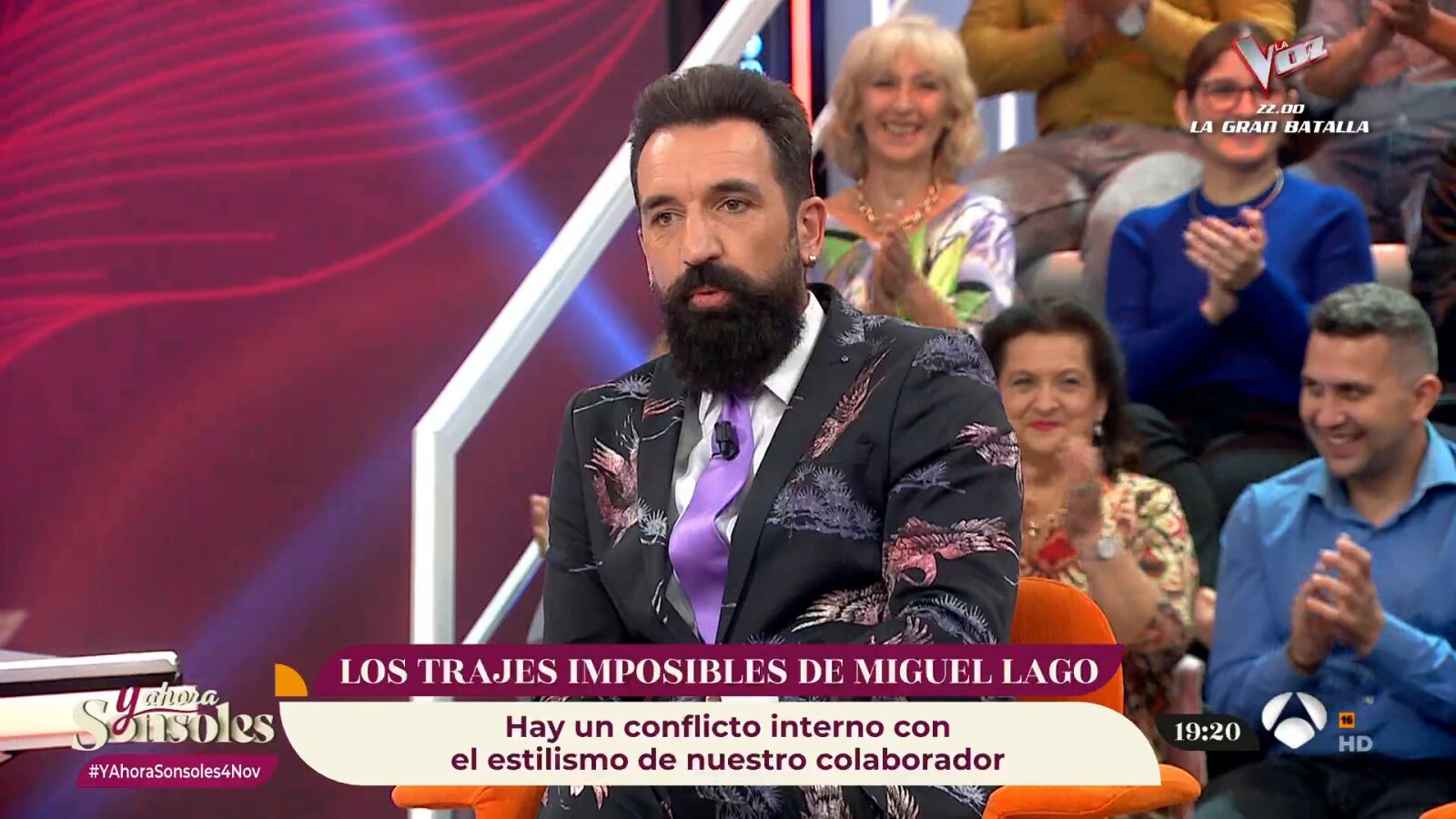 Miguel Lago a Sonsoles Ónega: 