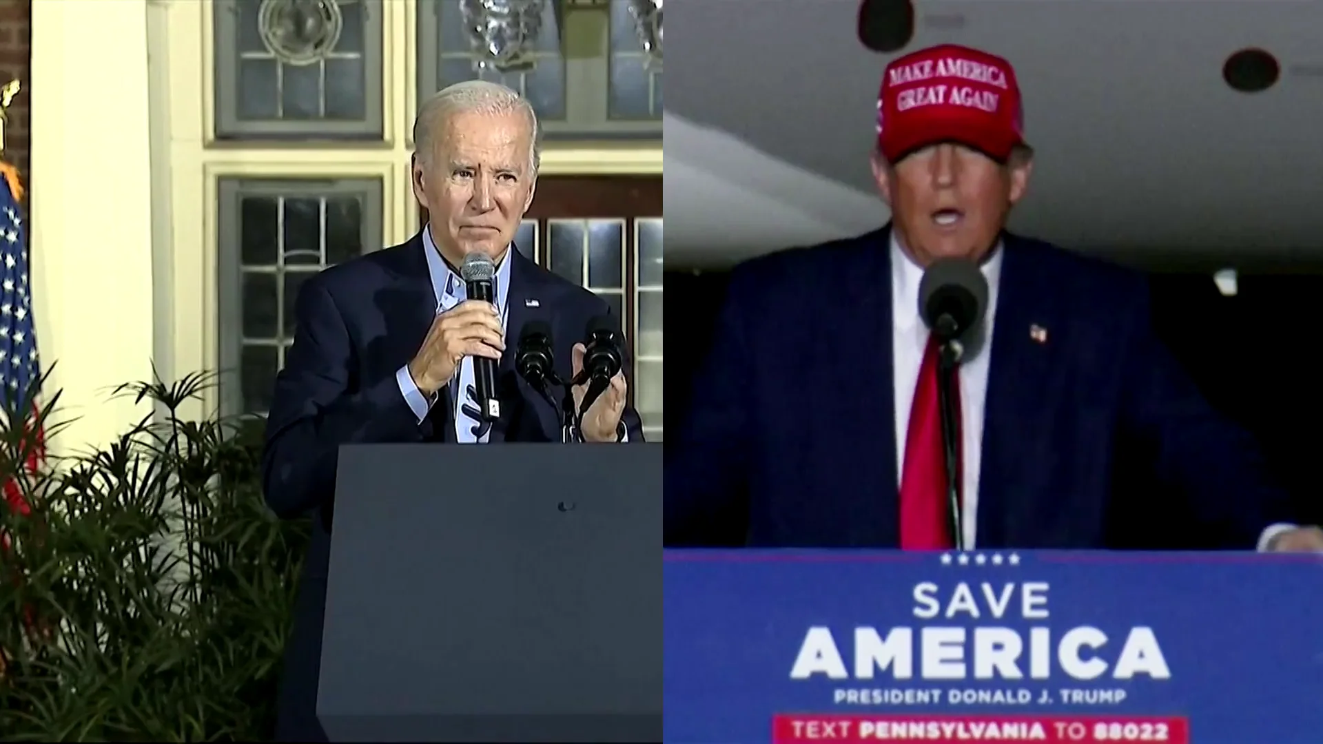 Biden y Trump Biden y Trump