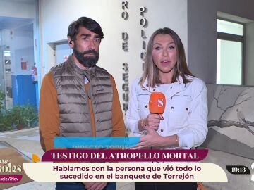 Juan José, único testigo del atropello en Torrejón: "