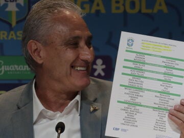 Tite muestra la lista definitiva de 26 convocados para el Mundial de Qatar