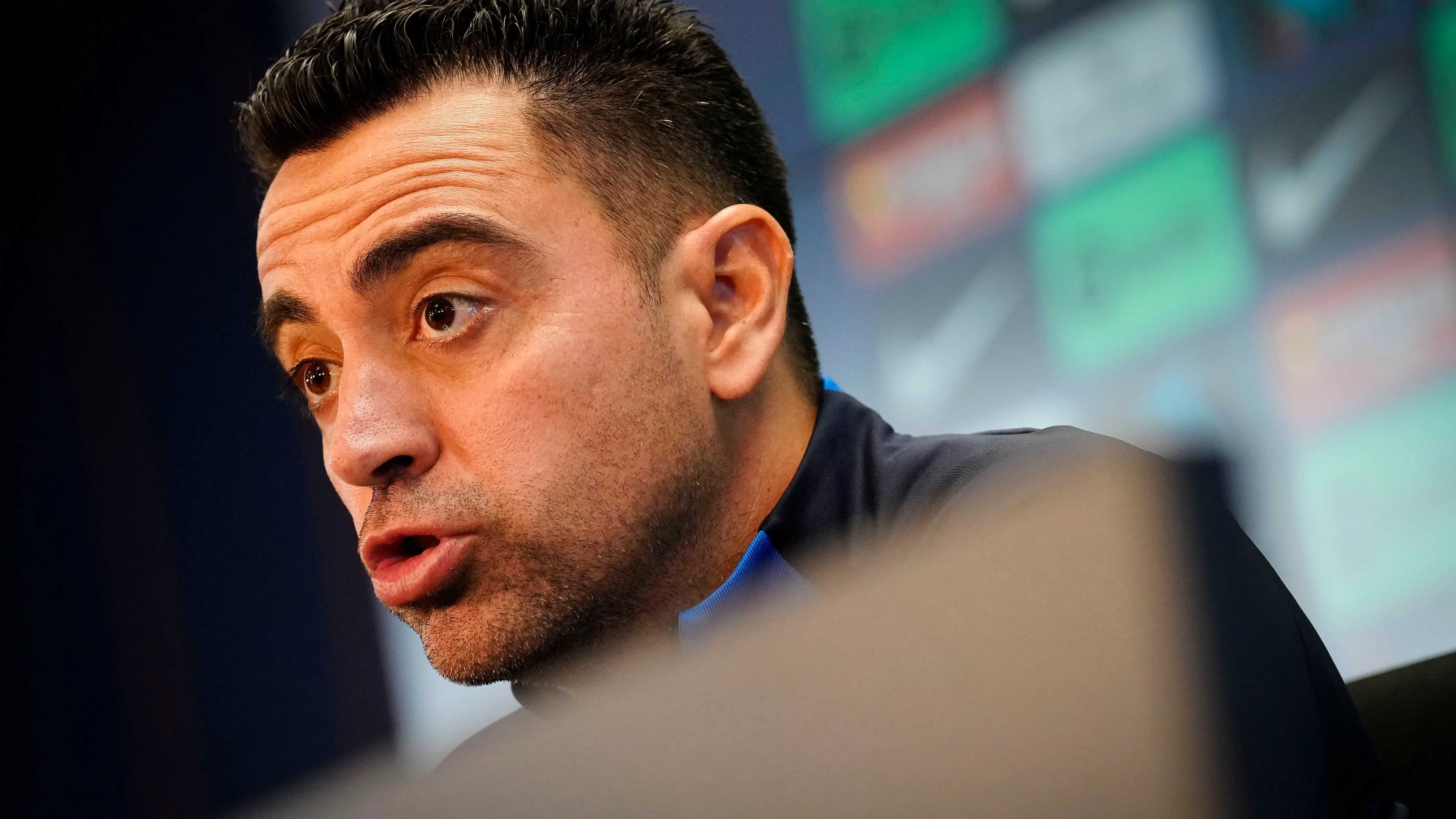 Xavi Hern&aacute;ndez, en rueda de prensa