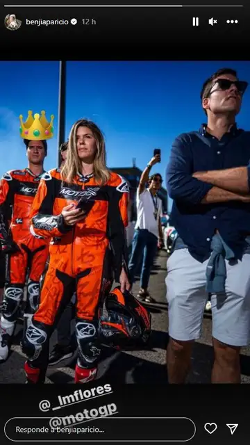 Benji Aparicio y Laura Matamoros Benji Aparicio y Laura Matamoros