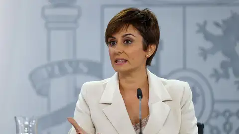 La ministra Portavoz, Isabel Rodríguez La ministra Portavoz, Isabel Rodríguez