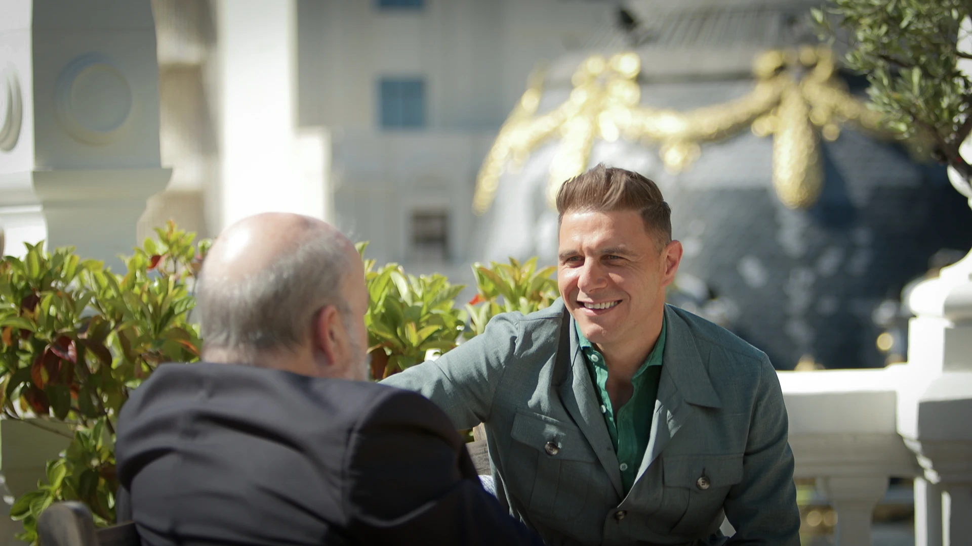 Joaqu&iacute;n se sincera con Antonio Resines: &ldquo;Yo har&iacute;a m&aacute;s cortito el discurso de los Goya, porque la gente dedica el premio hasta al peluquero del perro&rdquo; 