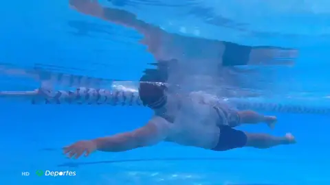 El nuevo reto de Joel Matos: más de 200 kilómetros nadando El nuevo reto de Joel Matos: más de 200 kilómetros nadando