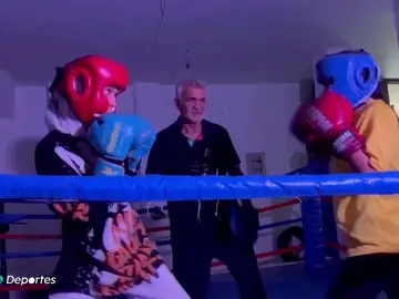 El boxeo causa furor entre las mujeres libias El boxeo causa furor entre las mujeres libias
