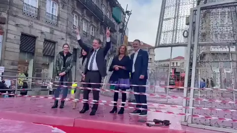 El árbol de Navidad de Vigo El árbol de Navidad de Vigo