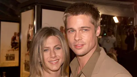 Jennifer Aniston y Brad Pitt Jennifer Aniston y Brad Pitt