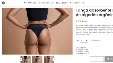 Tanga menstrual Tanga menstrual