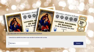 Localizador de décimos de la Lotería de Navidad 2022 Localizador de décimos de la Lotería de Navidad 2022