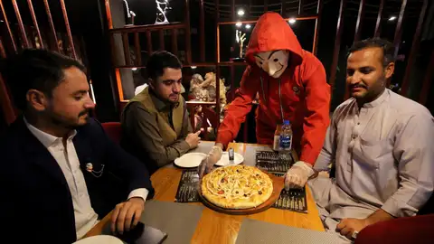 El café 'Bella Ciao' de 'La Casa de Papel' El café 'Bella Ciao' de 'La Casa de Papel'