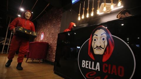 El café inspirado en 'La Casa de Papel'