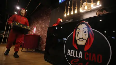 El café inspirado en 'La Casa de Papel' El café inspirado en 'La Casa de Papel'