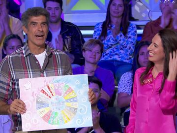 El artesanal regalo de Laura con el que se ha ganado al p&uacute;blico de &lsquo;La ruleta de la suerte&rsquo;