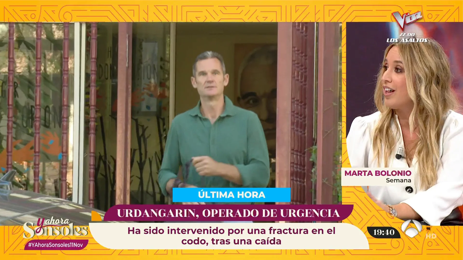 Marta Bolonio, sobre la ca&iacute;da de I&ntilde;ak Urdangarin: "