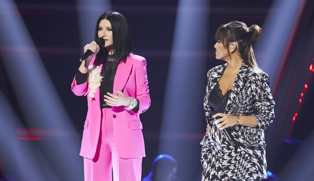 Laura Pausini y Vanesa Martín arrasan en ‘La Voz’ con una impecable actuación cantando ‘Yo sí’ 