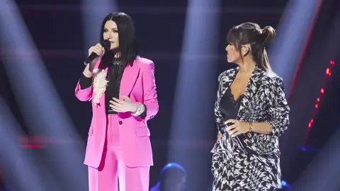 Laura Pausini y Vanesa Martín arrasan en ‘La Voz’ con una impecable actuación cantando ‘Yo sí’  Laura Pausini y Vanesa Martín arrasan en ‘La Voz’ con una impecable actuación cantando ‘Yo sí’