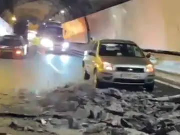 Cae el techo de un túnel en Lesarri (Guipúzcoa) y deja tres heridos Cae el techo de un túnel en Lesarri (Guipúzcoa) y deja tres heridos