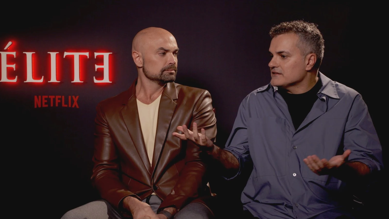 Jaime Vaca y Carlos Montero de 'Élite' Jaime Vaca y Carlos Montero de 'Élite'