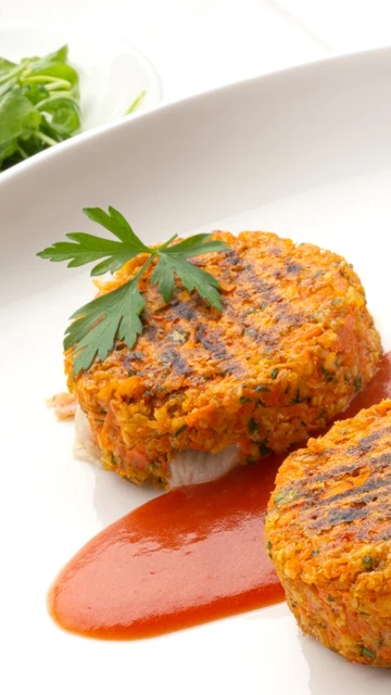 Hamburguesas de calabaza Cocina vegetariana de Arguiñano: receta de hamburguesas de calabaza, rica, saludable y de temporada