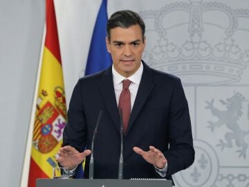 El presidente del Gobierno, Pedro Sánchez