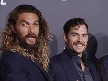 Jason Momoa y Henry Cavill promocionando 'Liga de la Justicia' Jason Momoa y Henry Cavill promocionando 'Liga de la Justicia'