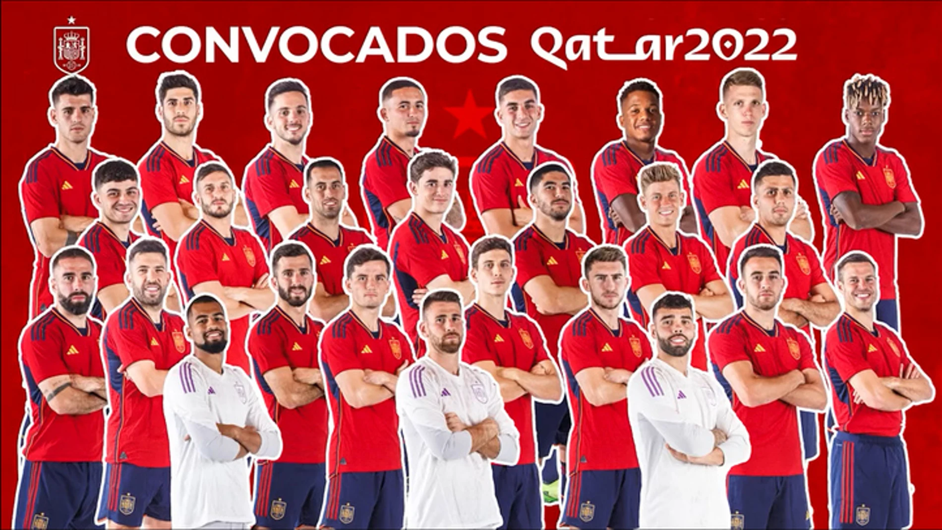 La lista de Luis Enrique para la selección española en el Mundial de 2022
