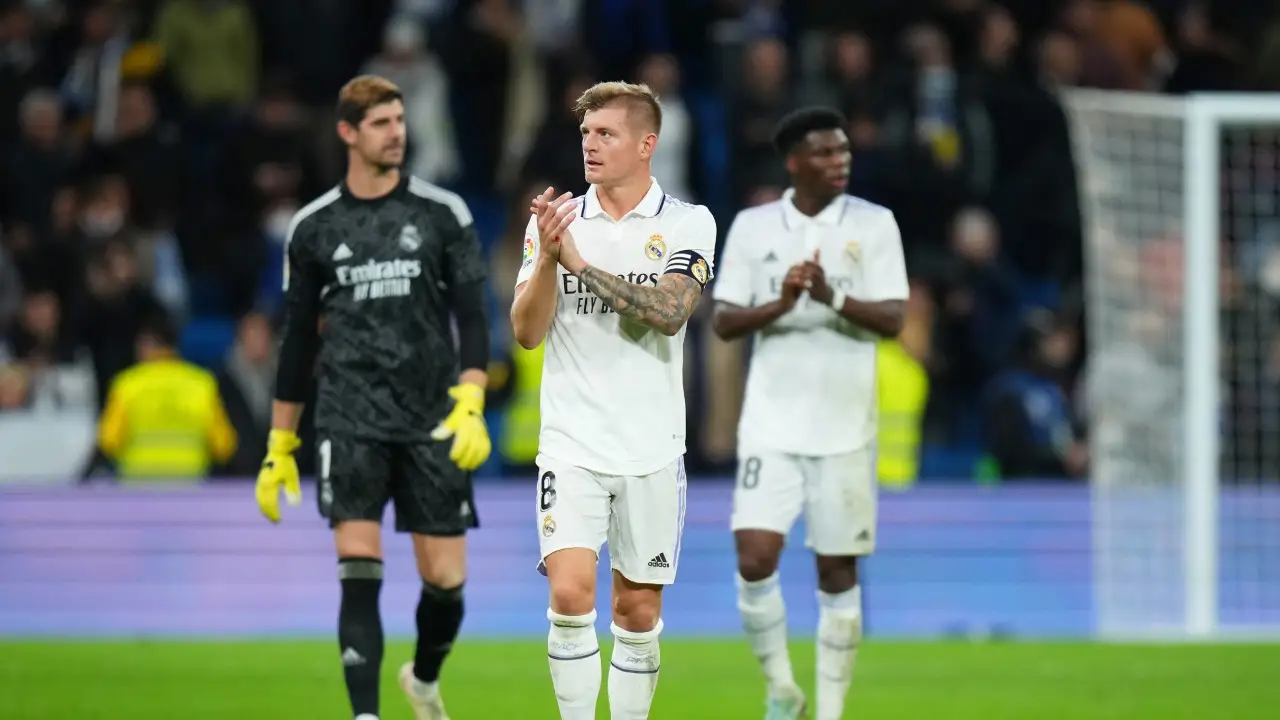 Real Madrid - Cádiz: Toni Kroos en el partido de la Liga Real Madrid - Cádiz: Toni Kroos en el partido de la Liga