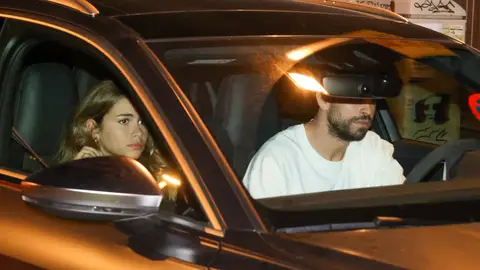 Piqué y Clara Chía Piqué y Clara Chía