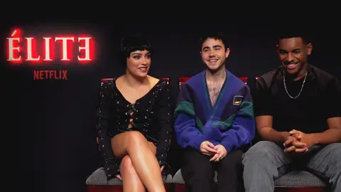 Carla Díaz, Ander Puig y Adam Nourou Carla Díaz, Ander Puig y Adam Nourou