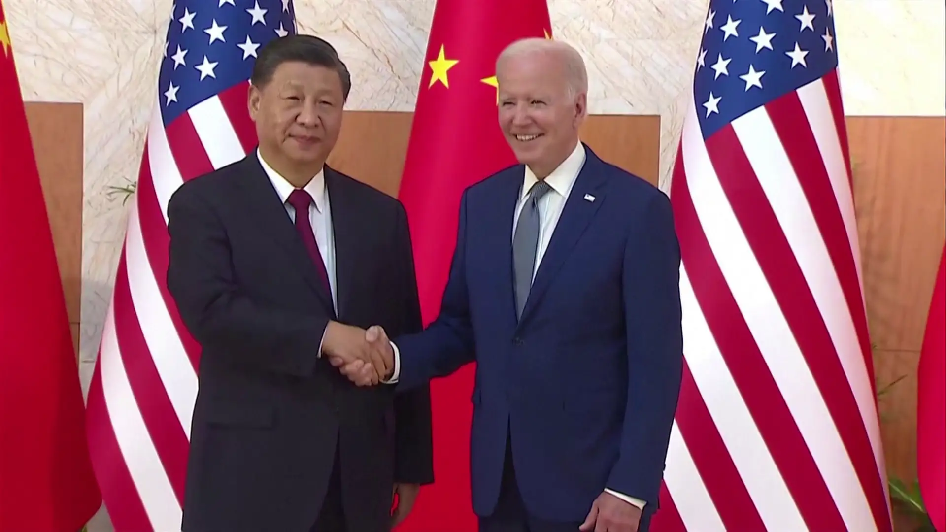 Joe Biden y Xi Jingping en su &uacute;ltimo encuentro