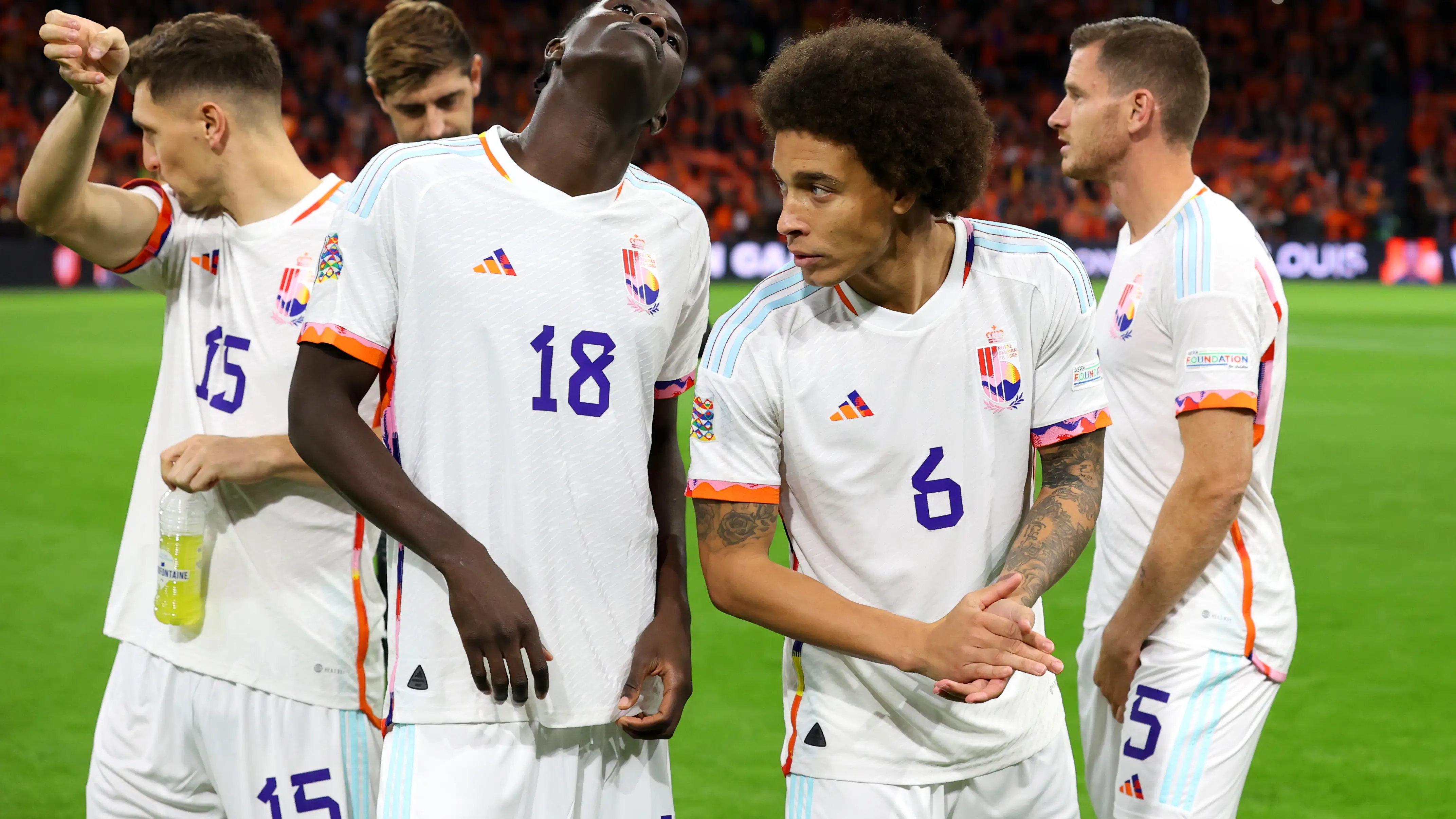 La selección de Bélgica La selección de Bélgica